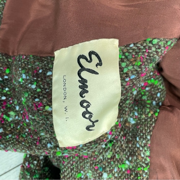 🍁Vintage Peter Robinson Tweed Blazer Oxford Circle Leicester Square Jacket Coat - Picture 7 of 7